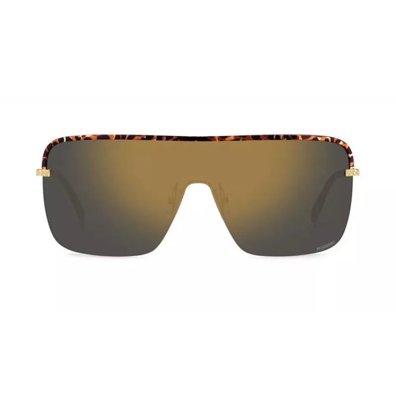 Okulary przeciwsłoneczne MISSONI dla kobiet MIS0139S0NR - Oprawka pełna z tworzywa sztucznego, ochrona UV400, soczewka 99mm, mostek 00mm, zausznik 135mm