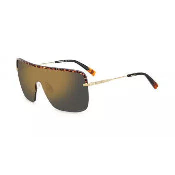 Okulary przeciwsłoneczne MISSONI dla kobiet MIS0139S0NR - Oprawka pełna z tworzywa sztucznego, ochrona UV400, soczewka 99mm, mostek 00mm, zausznik 135mm