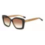 Okulary przeciwsłoneczne Missoni damskie MIS0187GSVH8 - oprawka acetatowa, soczewki poliwęglanowe, ochrona UV400, szerokość soczewki 58 mm