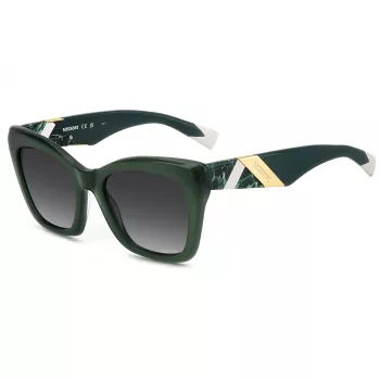 Okulary przeciwsłoneczne damskie MISSONI MIS0219S1ED - Oprawka acetatowa, ochrona UV400, soczewka 53 mm