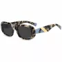 Okulary przeciwsłoneczne MISSONI damskie MIS0220SC9K Havana Acetate Square Frame Grey Gradient Lens 52/20/140 mm