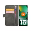 Mobilize Classic Gelly Wallet Book Case do Xiaomi Redmi Note 15 5G, Czarny