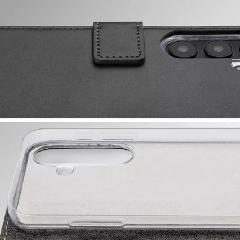 Mobilize Classic Gelly Wallet Book Case do Xiaomi Redmi Note 15 Pro 5G, Czarny