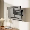 MOBILUX Sbox PLB-79464 Stały uchwyt ścienny do TV – dla ekranów 43-90 inch, nośność 50 kg, VESA do 600x400 mm, czarny