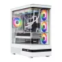MODECOM Volcano AQ100 ARGB Midi Tower Biały