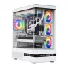 MODECOM Volcano AQ200 ARGB Midi Tower Obudowa Biała