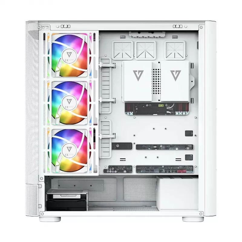 MODECOM Volcano AQ300 ARGB Obudowa komputerowa mid tower biała