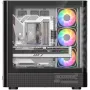 MODECOM Volcano AQ300 ARGB Midi Tower Black