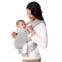 Nosidło dla niemowląt i małych dzieci Momcozy BC001 Air Mesh, szare