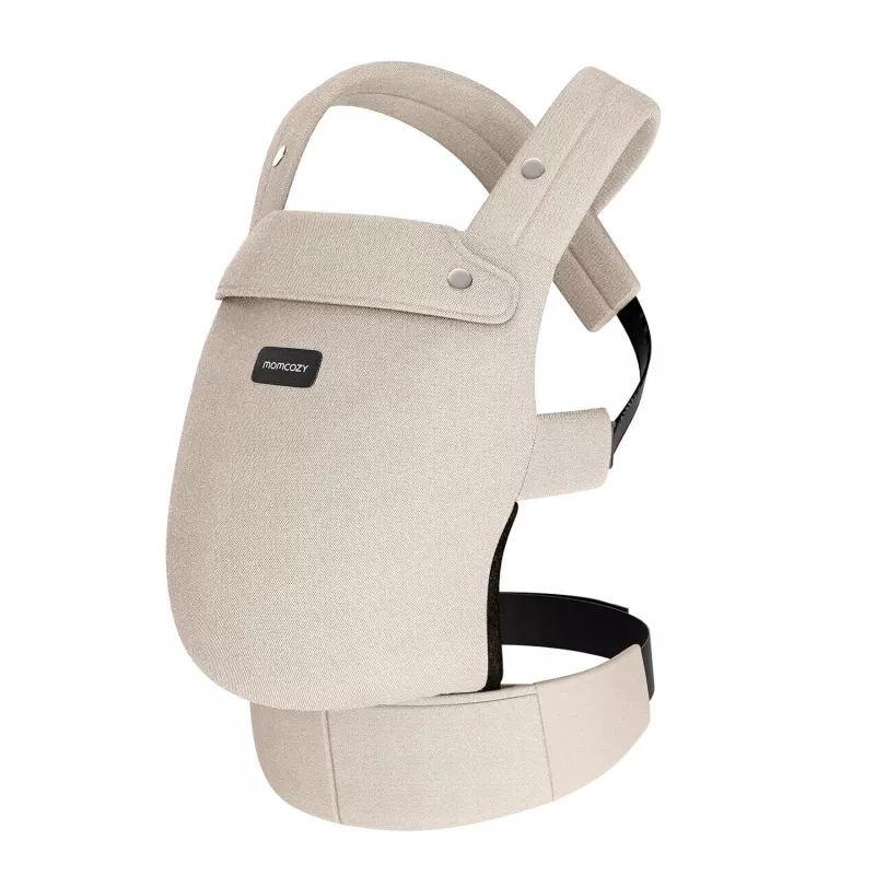MOMCOZY BC001 Nosidełko dla niemowląt i małych dzieci, bawełniane, khaki