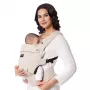 MOMCOZY BC001 Nosidełko dla niemowląt i małych dzieci, bawełniane, khaki