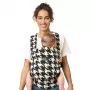 Momcozy BC001 nosidełko dla dziecka w kratę, 6 w 1 ergonomiczne, 0-36 miesięcy, 7-45 funtów, certyfikat IHDI, oddychająca bawełna