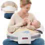 Momcozy NP006 CozyPro Regulowana Poduszka do Karmienia Biała