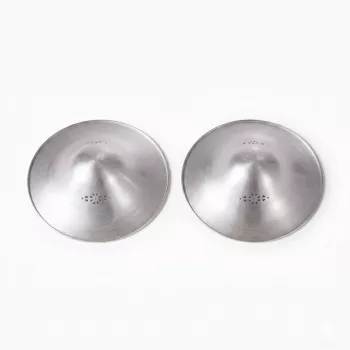Momcozy NS005 999 Srebrne Osłonki Piersi 45mm - 2 sztuki