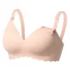 Momcozy YN46 Bezszwowy Biustonosz Do Karmienia W Kwiaty Push-up Beżowy Rozmiar M