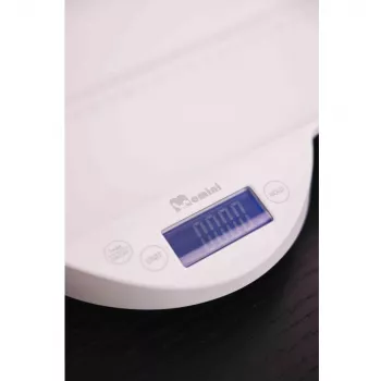 Momini Baby Scale TinyScale - Cyfrowa waga niemowlęca 20 kg, działka 5 g, biała