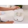 Momini Bottle Steriliser QuickSteam - Elektryczny sterylizator parowy na 6 butelek dla niemowląt, cykl 8 minut, automatyczne wyłączanie, bez BPA