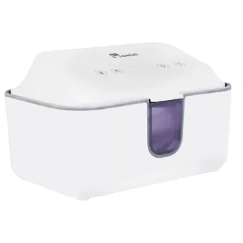 Momini WarmWipes Podgrzewacz do Chusteczek Nawilżanych - Biały/Szary