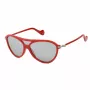 Okulary przeciwsłoneczne Moncler ML0054-67C Unisex - Czarna oprawka, soczewki Smoke Grey, szerokość soczewki 128 mm