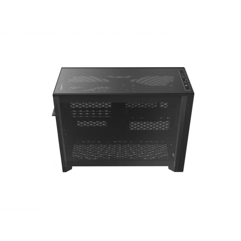 Obudowa PC Mini Tower Montech TEN (B), szkło hartowane, czarna, Micro-ATX/Mini-ITX