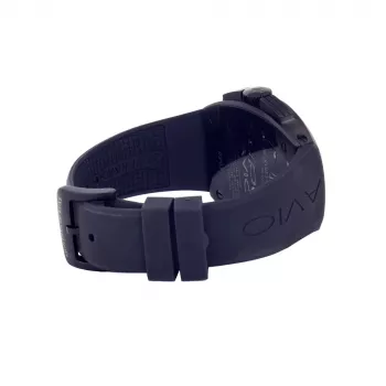 Montres de Luxe Męski Zegarek Automatyczny 09SA-BK-1002 48mm Czarna Tarcza Skórzany Pasek