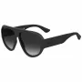 MOSCHINO MAN MOS183-S-003 Okulary przeciwsłoneczne Czarna oprawka acetatowa Szare szkła 61mm