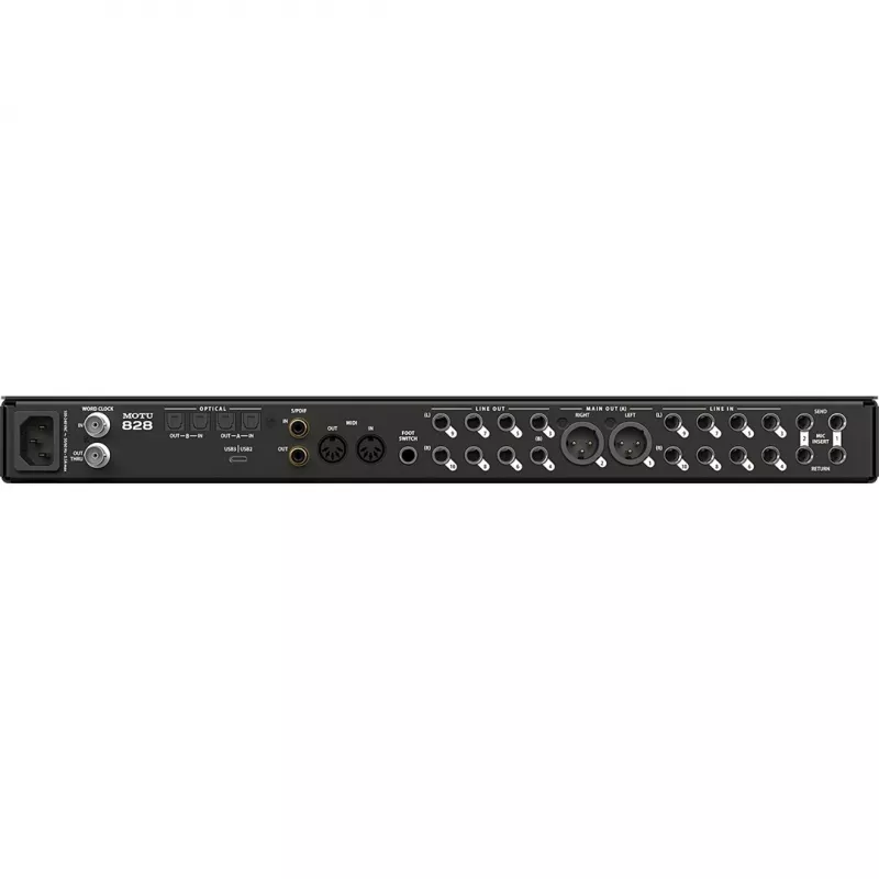 MOTU 828 28x32 Thunderbolt/USB 2.0 Interfejs audio