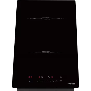 MPM MPM-30-IM-18 Płyta indukcyjna do zabudowy 29 cm Czarna 2 strefy Sterowanie dotykowe