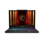 MSI Cyborg 15 B2RWFKG-087NL Laptop Gaming 15.6 inch Full HD Intel Core Ultra 7 240H 16GB DDR5 512GB SSD NVIDIA GeForce RTX 5060 8GB Windows 11 Home Czarny
