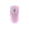 MSI FORGE GM340 W Lekka Mysz Gamingowa z Sensorem PixArt PAW-3311, do 12 000 DPI, Bezprzewodowa Tri-Mode (2.4GHz/Bluetooth/USB-C), Fioletowa