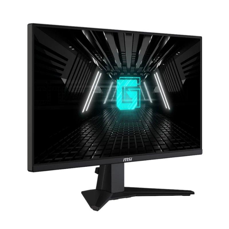 MSI G255F 25 inch Full HD Rapid IPS Monitor do gier, 180Hz, 1ms, FreeSync Premium, DisplayPort i HDMI, czarny