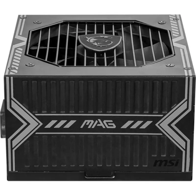 MSI MAG A750BN PCIE5 III 750W Zasilacz, 80 PLUS Bronze, Niewymienny, Czarny