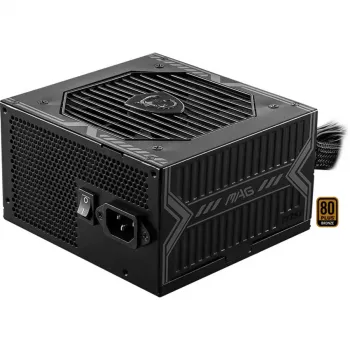 MSI MAG A750BN PCIE5 III 750W Zasilacz, 80 PLUS Bronze, Niewymienny, Czarny