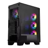 MSI MAG FORGE 130A Airflow ATX Mid-Tower Obudowa Gamingowa - Czarna, Szkło hartowane, 4x wentylatory ARGB