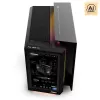 MSI MEG Vision X AI 2NVV9-285AT Desktop PC (Black/Transparent, Windows 11 Home)