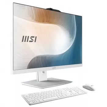 MSI Modern AM242P 1M-2097EU All-in-One PC, 23,8 inch Full HD IPS, Intel Core 7 150U, 16GB DDR5, 512GB SSD, Windows 11 Pro, Wi-Fi 6E, Biały