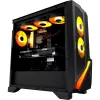 MSI MPG Infinite Z3 X3D Gaming Desktop PC, AMD Ryzen 7 7800X3D, 32GB DDR5, 1TB NVMe SSD, NVIDIA GeForce RTX 4070 Ti, Windows 11 Home, Czarny