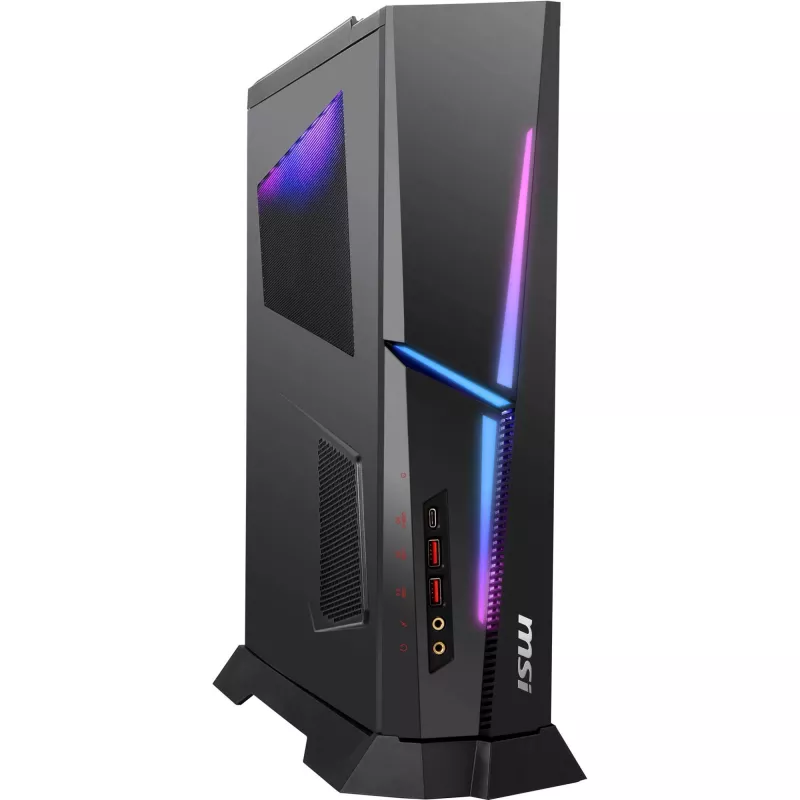 MSI MPG Trident AS AI 2NVM7-073EU Gaming Desktop PC, Intel Core i7-13700F, 16GB DDR4, 1TB NVMe SSD, NVIDIA GeForce RTX 4060 8GB, Windows 11 Home, Czarny