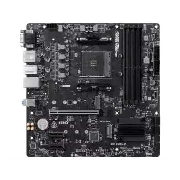 MSI PRO B550M-P Płyta główna, AMD AM4, B550, Micro-ATX, 4x DDR4, 128GB Max, Dual M.2, Gigabit LAN