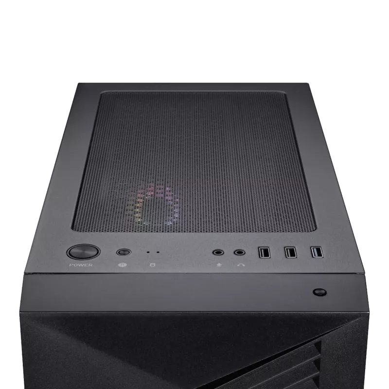 MSI PRO FORGE M050A Micro-ATX Gaming Chassis - Czarny