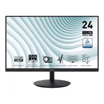 MSI PRO MP242 23,8 inch IPS Full HD Monitor - Czarny (produkt odnowiony)