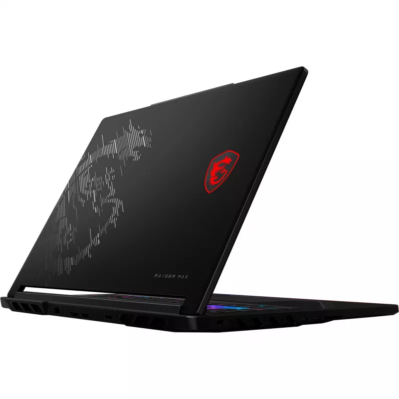 Laptop gamingowy MSI Raider 16 Max HX B2WI-079, Intel Core Ultra 9 290HX Plus, NVIDIA GeForce RTX 5080, 32 GB DDR5, 2 TB SSD, Windows 11 Home, Czarny