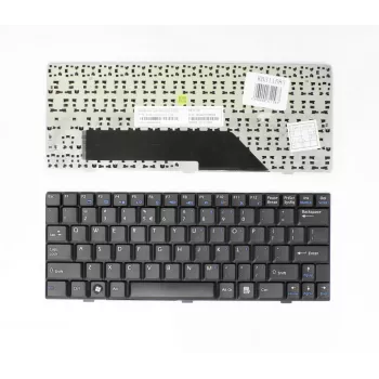 MSI Wind U90/U100/U110/U12 Zastępcza Klawiatura do Laptopa - Czarna, US English QWERTY