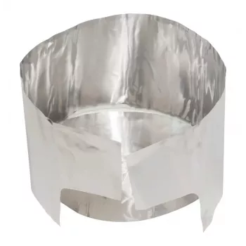 MSR Heat Reflector – Aluminiowy osłona przeciwwiatrowa do kuchenek (srebrny)