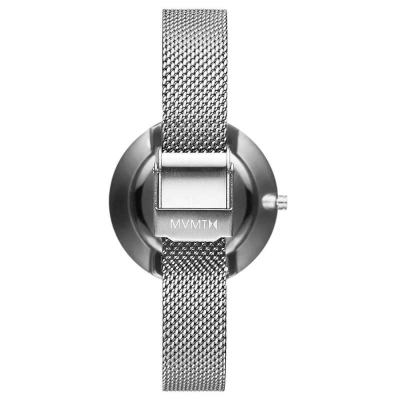 Zegarek damski MVMT D-FB01-S Signature Quartz Analog 32mm Stalowa bransoleta mesh Srebrny