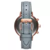 Zegarek MVMT Nova Chrono dla kobiet 38mm różowe złoto stal nierdzewna zielona skóra D-FC01-RGGR