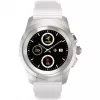 MyKronoz ZeTime Smart Watch Srebrny/Biały Silikon Płaski