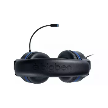Słuchawki gamingowe NACON Bigben z mikrofonem PS4 V3 Czarny/Niebieski