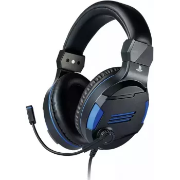 Słuchawki gamingowe NACON Bigben z mikrofonem PS4 V3 Czarny/Niebieski