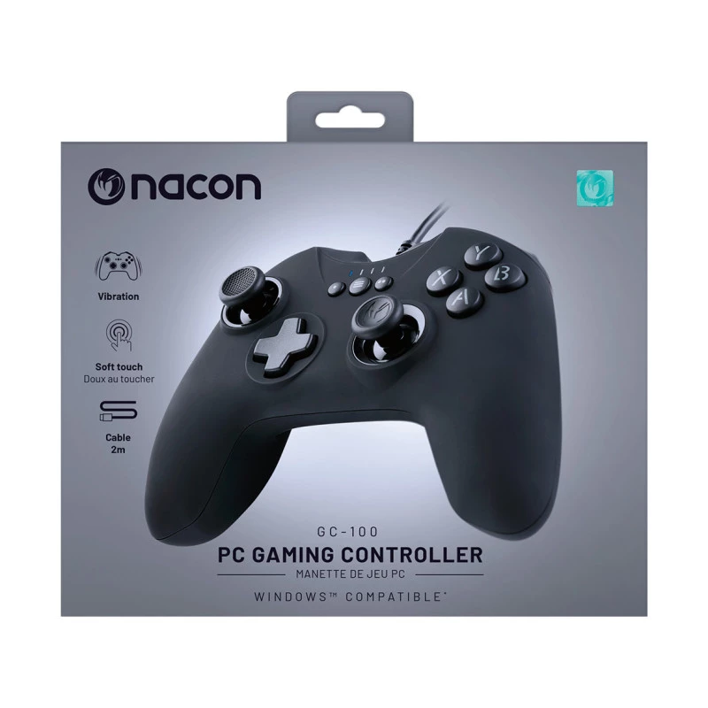 NACON PCGC-100XF Kontroler Przewodowy PC Czarny
